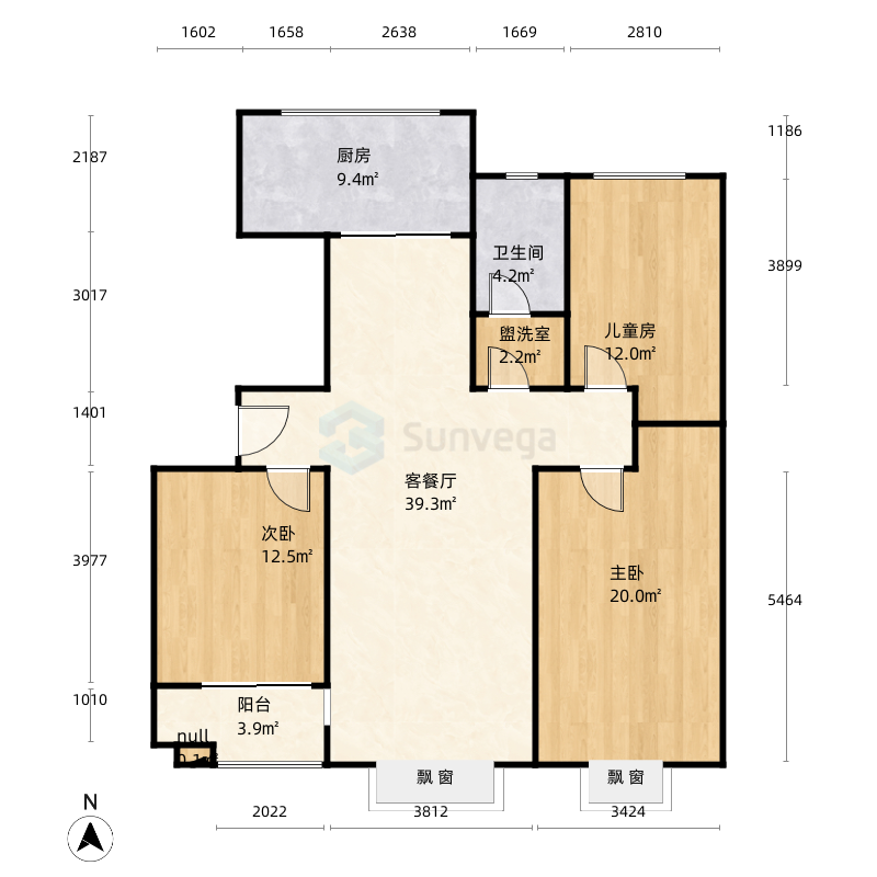 德州临邑户型图-三维家户型库