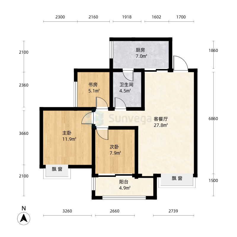 德阳东江首府户型图-三维家户型库